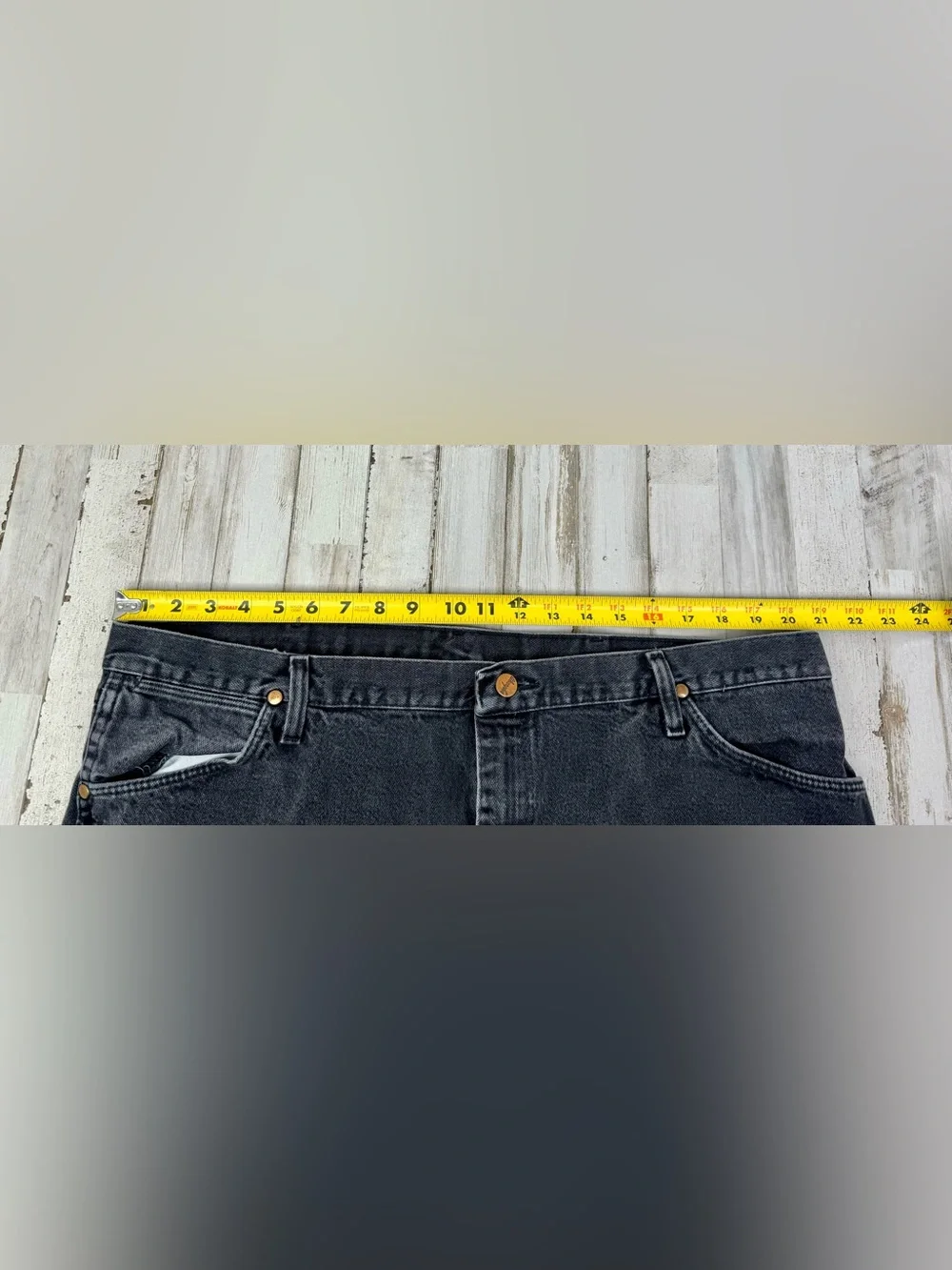 Wrangler Jeans Men's 42x33 Black Cowboy Western Outdoors 13MW2WK Lot Of 2